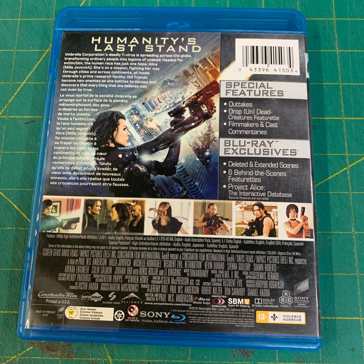 Resident Evil: Retribution (VF)