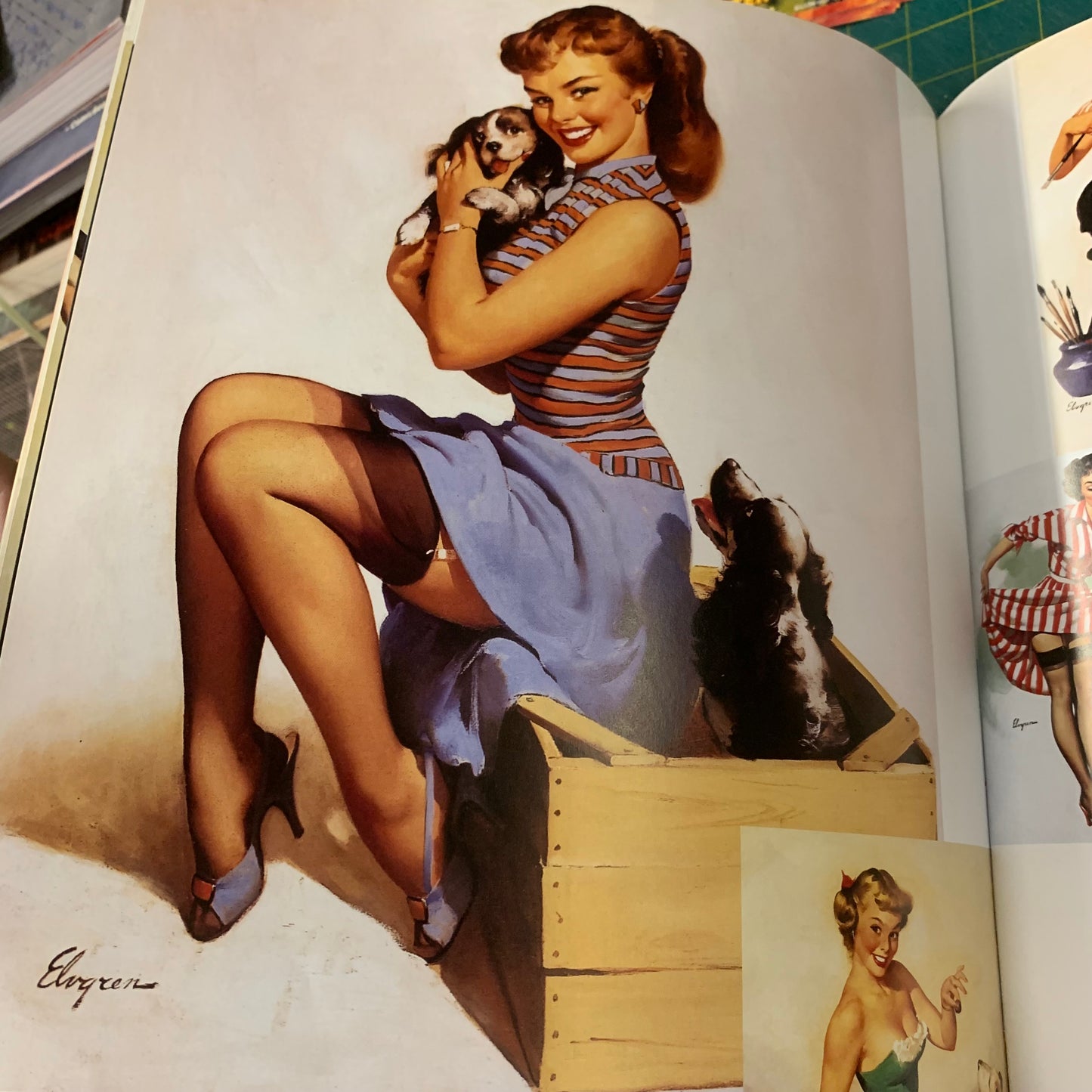 Gil Elvgren - All his glamorous American pin-ups (Jumbo)
