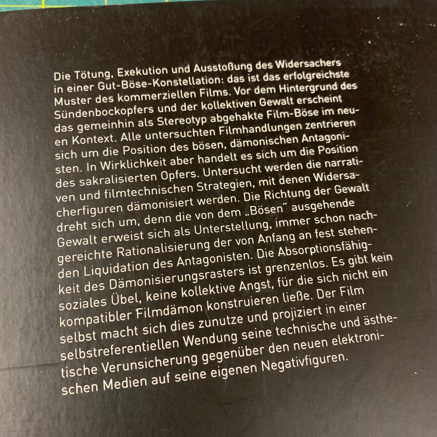 Filmdämonen. Nosferatu, das Alien, der Terminator und die anderen