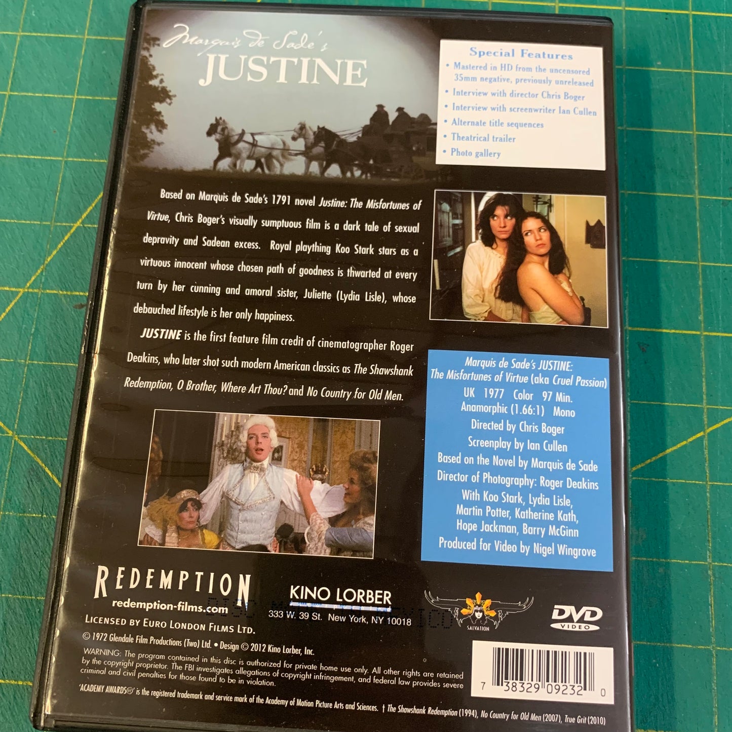 Marquis de Sade's Justine