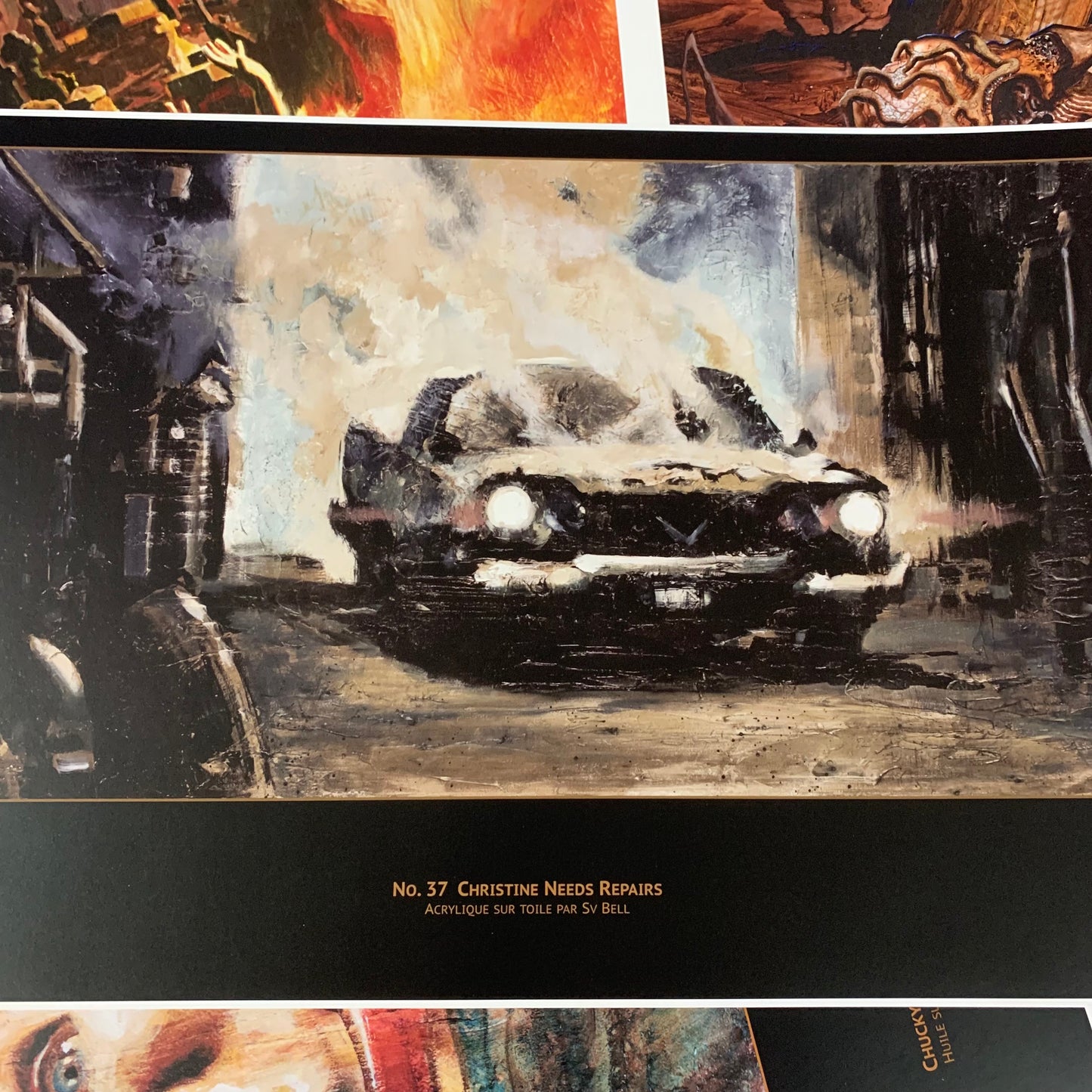 Lot 5 Affichettes Sv Bell (Set A)