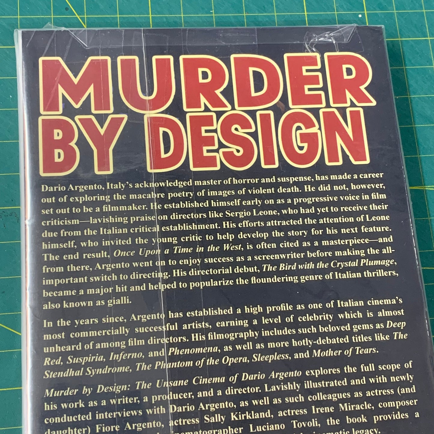 Murder by Design – The Unsane Cinema of Dario Argento