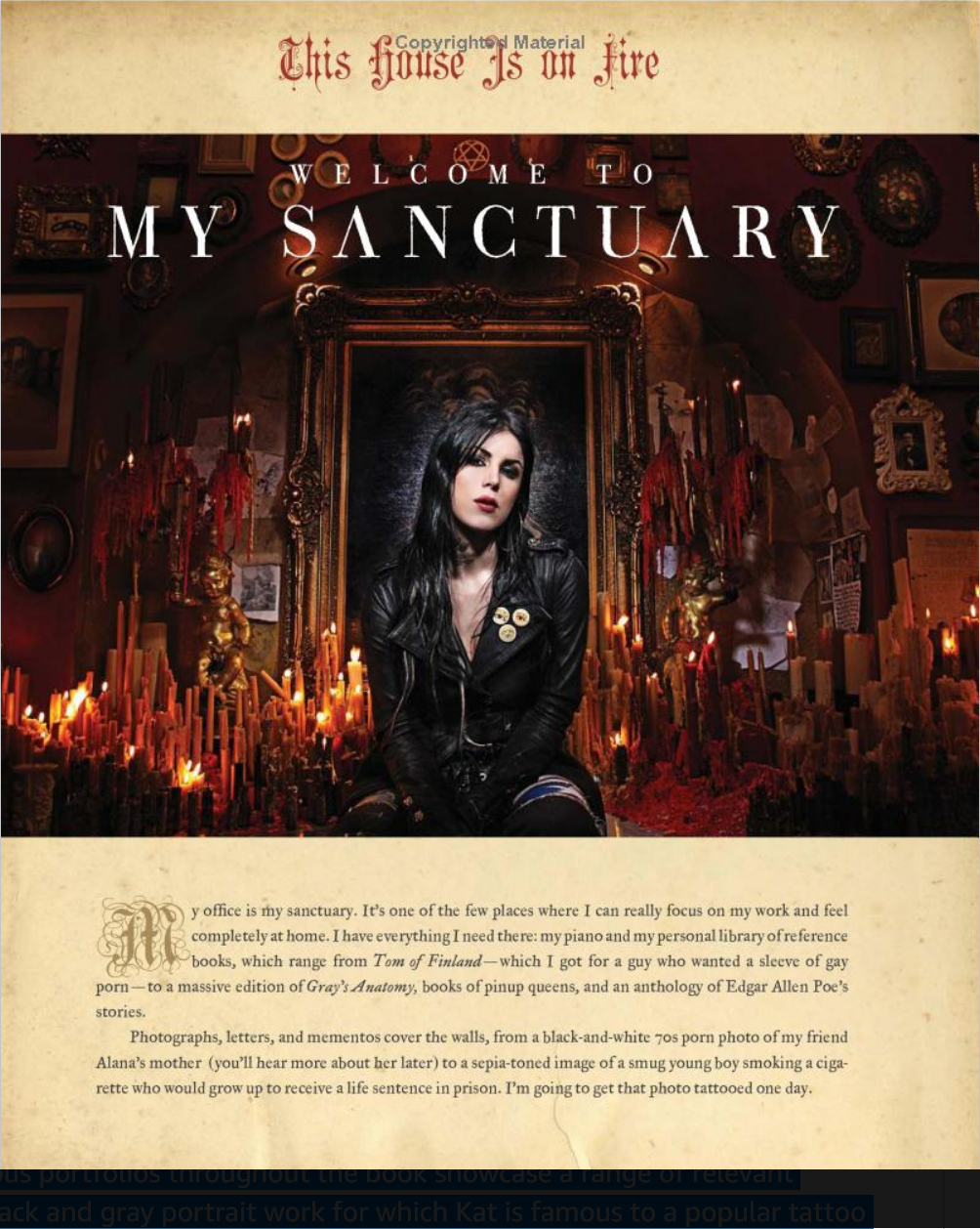 Kat Von D - high voltage tattoo