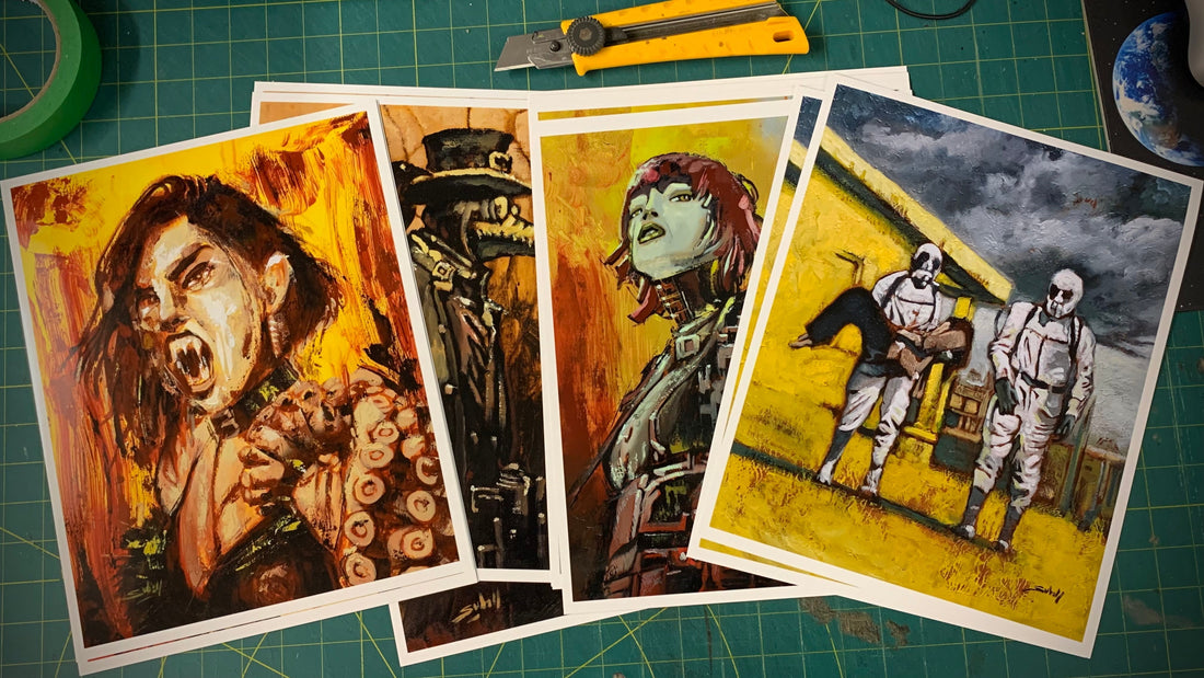 Mes prints de convention sont home-made