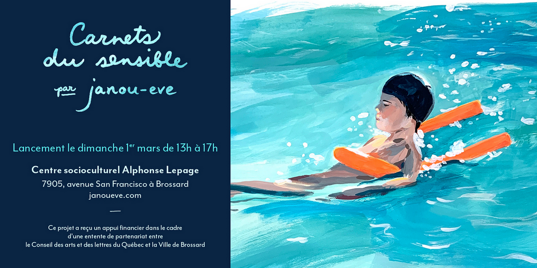 Expo solo de Janou-Eve LeGuerrier, le 1er mars!