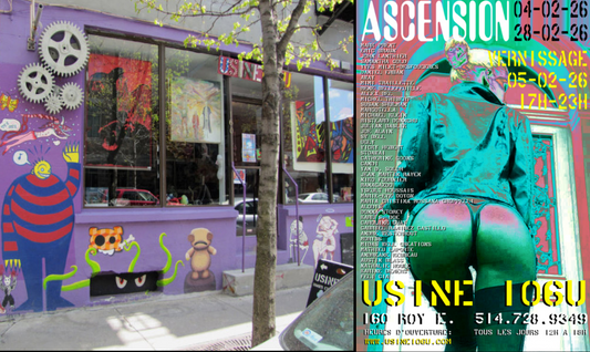 L'Usine 106U. La galerie la plus wild en ville!