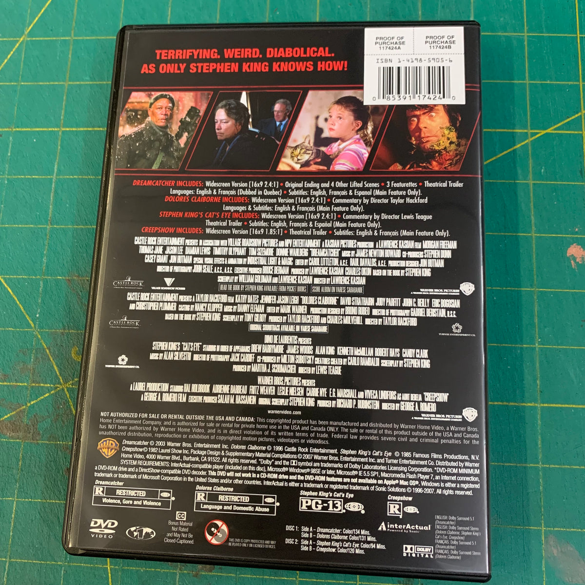 Stephen King - 4 Favorites Horror Films
