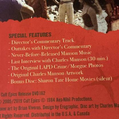 Manson Family Movies / Sharon Tate Home Movies
