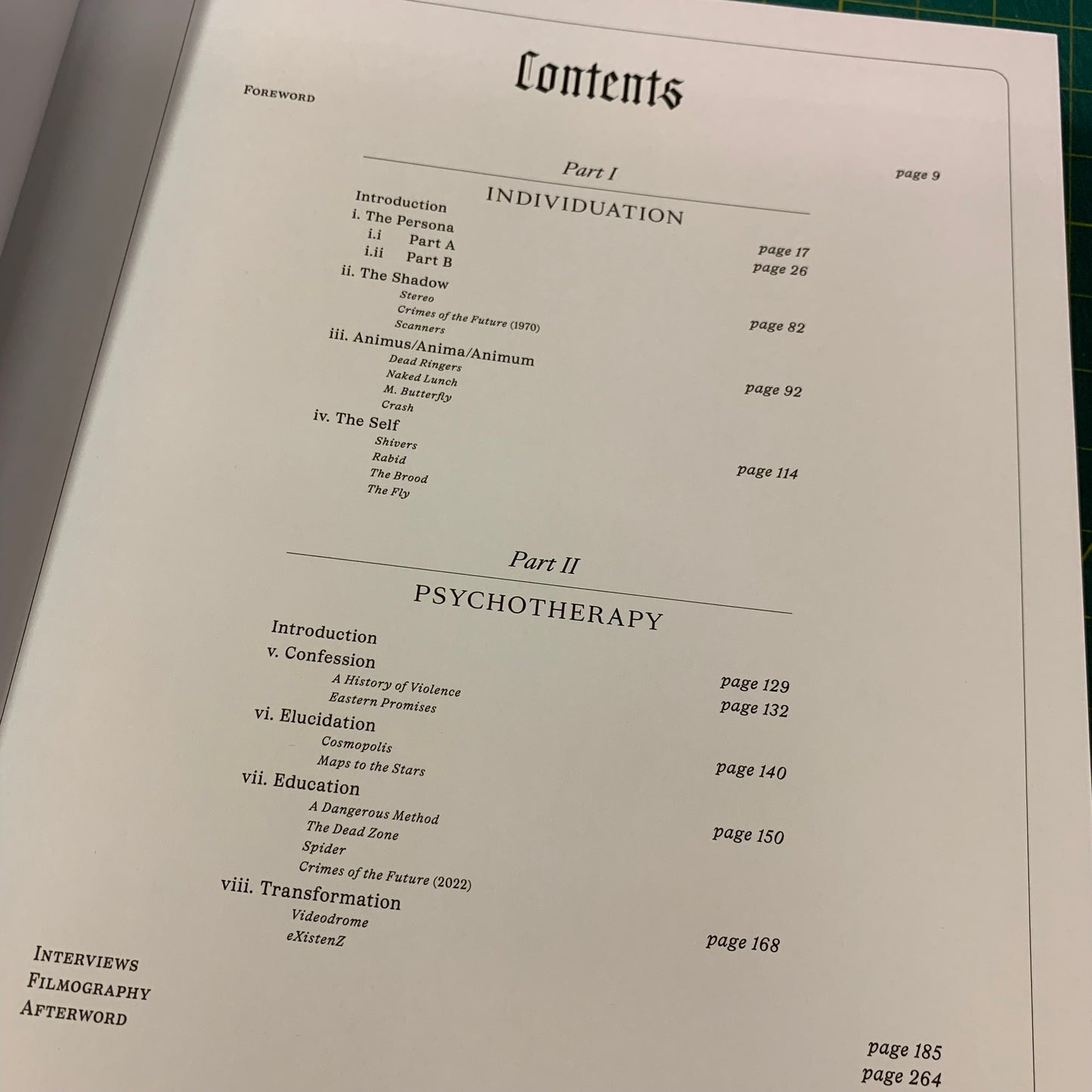 David Cronenberg — Clinical Trials