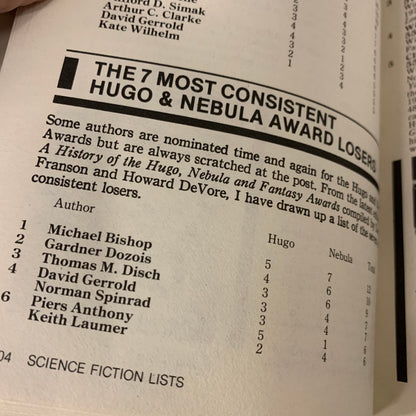 The Illustrated Book of Science Fiction Lists