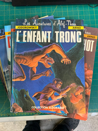 Les Aventures d'Alef-Thau, série complète! (Lot de 8 albums)