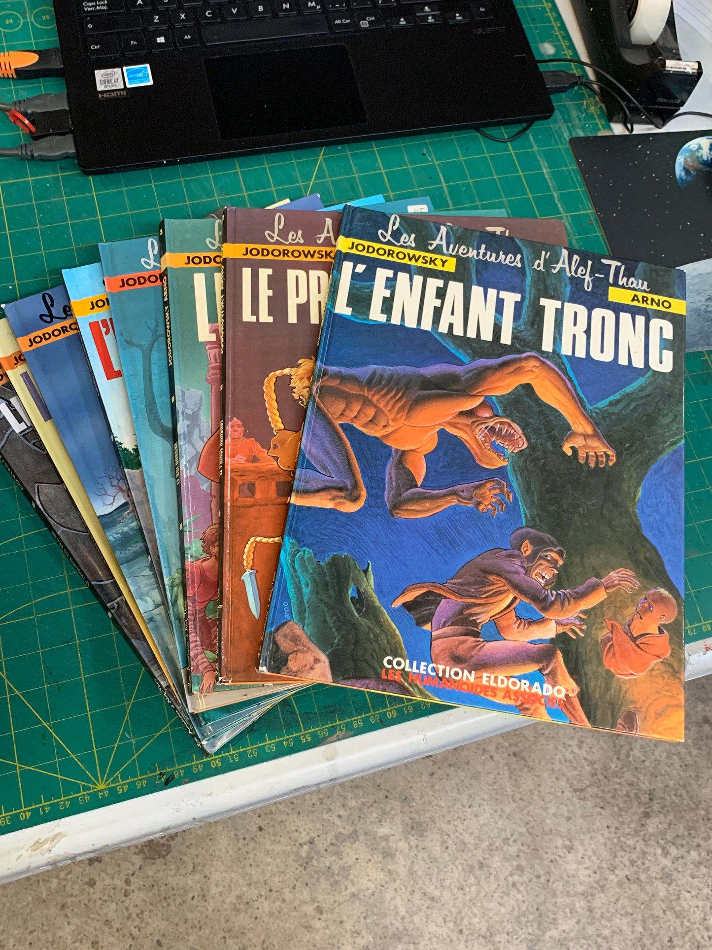Les Aventures d'Alef-Thau, série complète! (Lot de 8 albums)