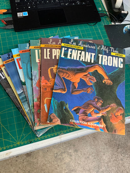 Les Aventures d'Alef-Thau, série complète! (Lot de 8 albums)