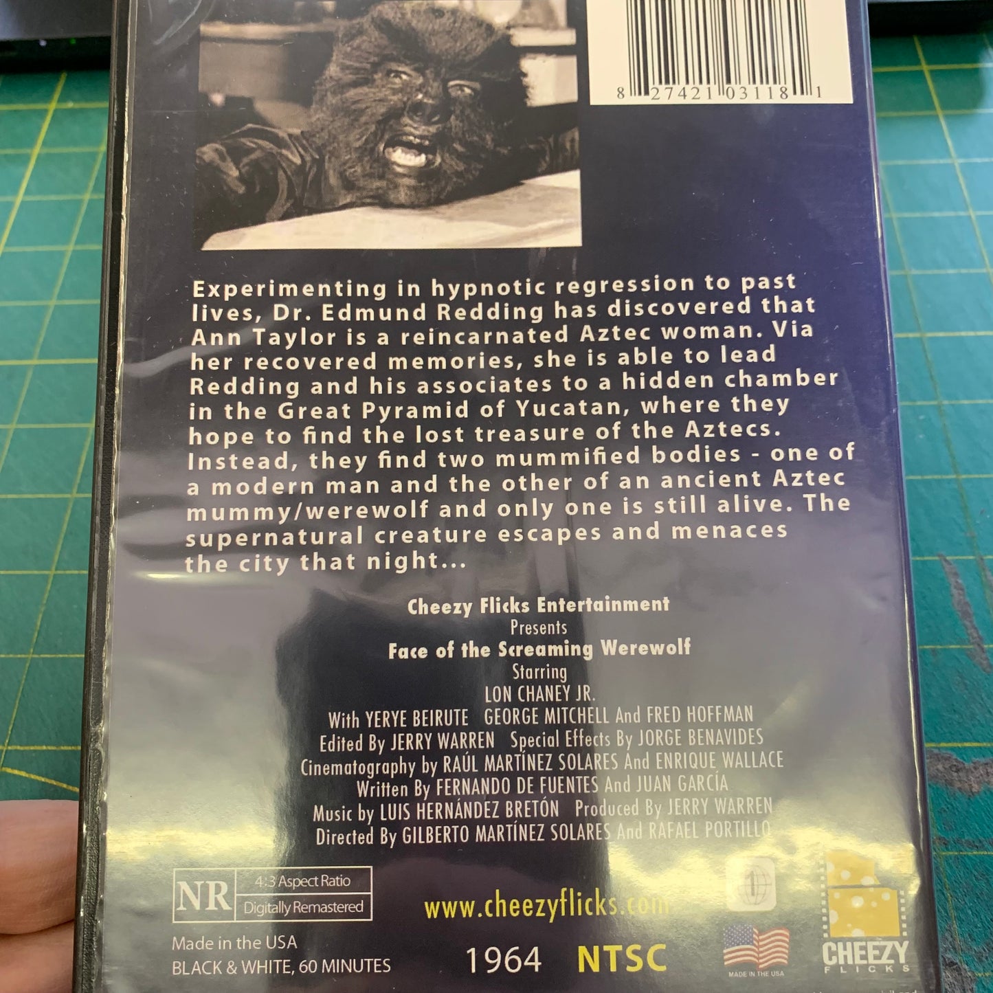 Face of the Screaming Werewolf