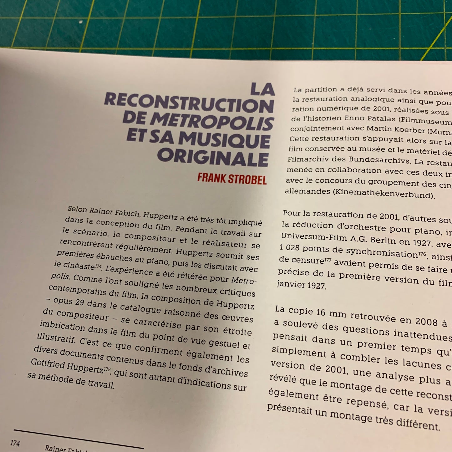 Construire Metropolis