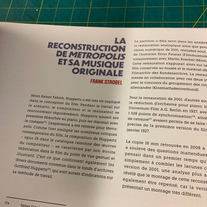 Construire Metropolis