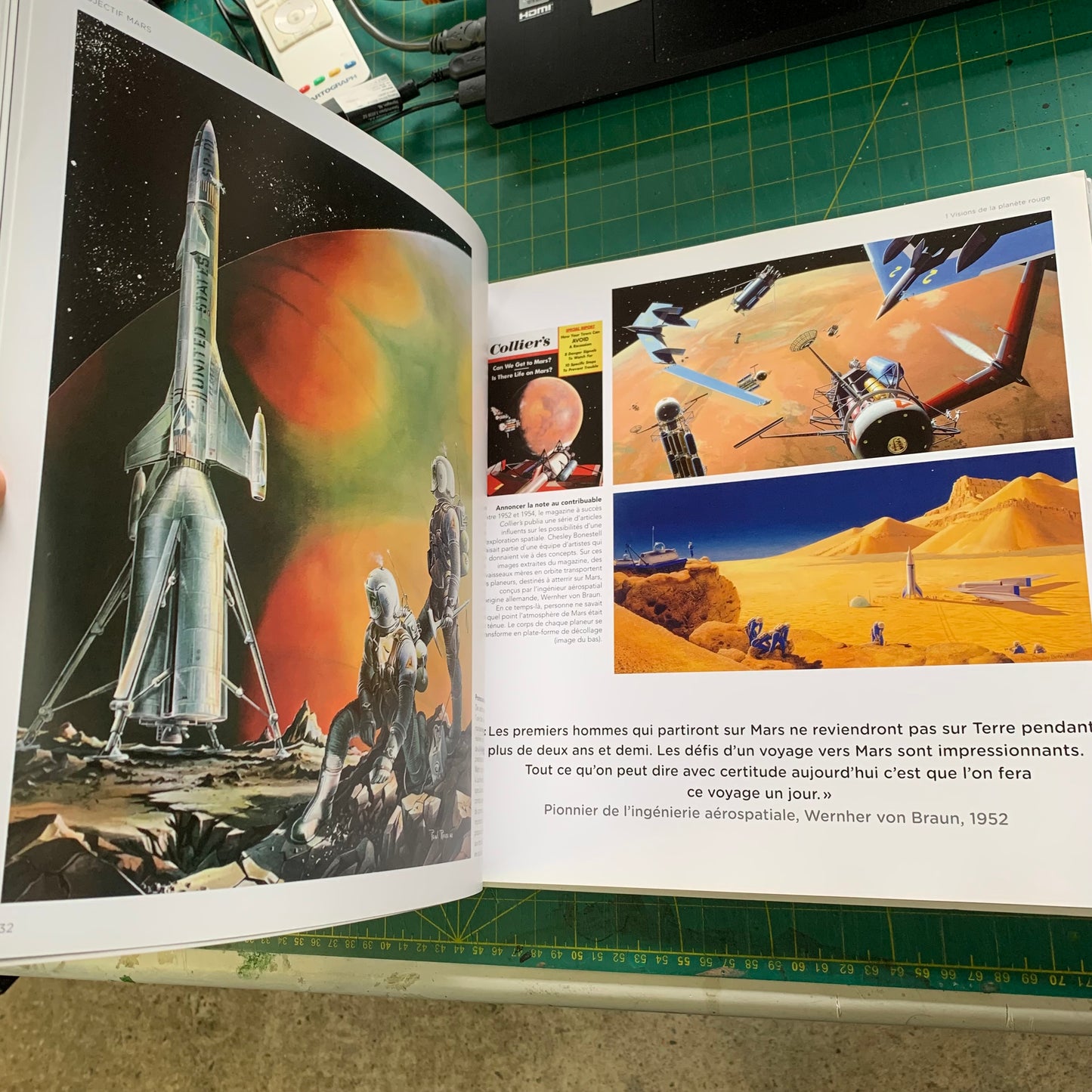 Objectif Mars: L'Histoire illustrée de la conquête martienne