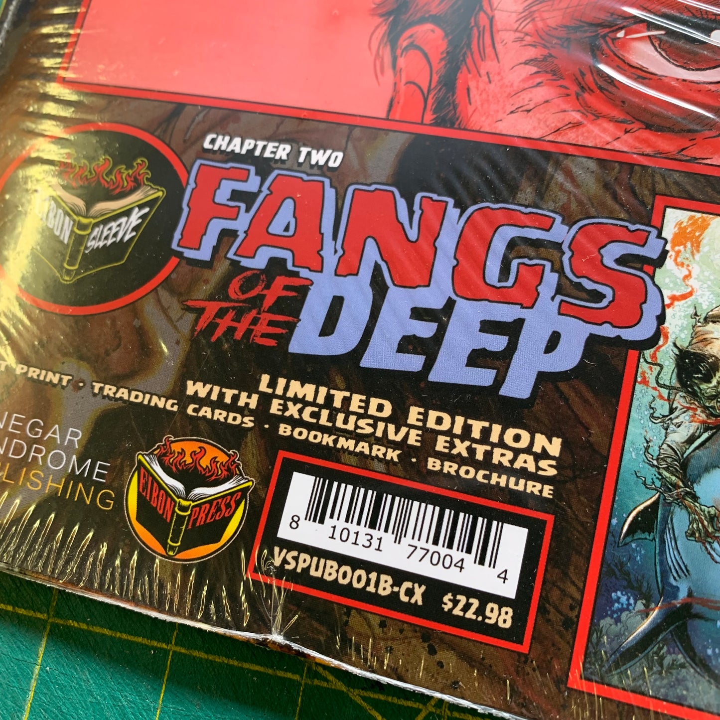 Zombie: pt 2 "Fangs of the Deep" - Comic Book Sleeved Jacket