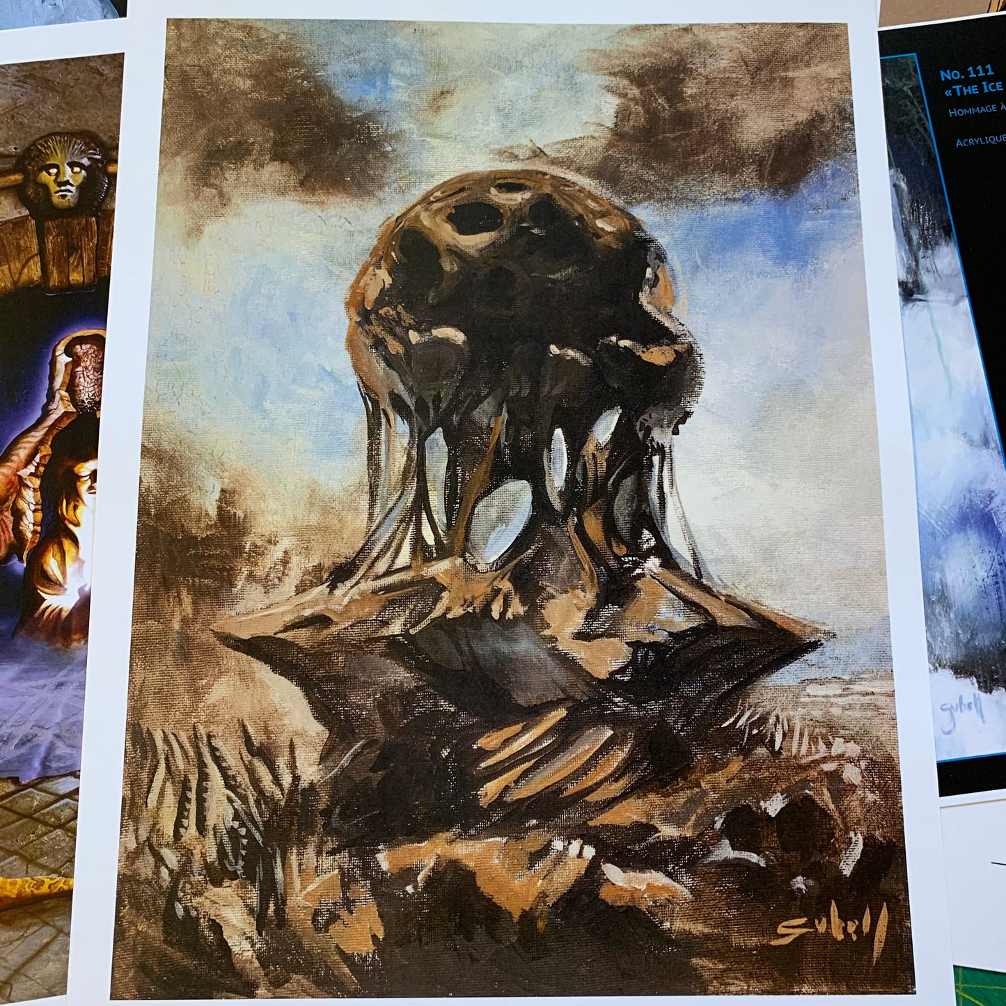 Lot 5 Affichettes Sv Bell (Set D)