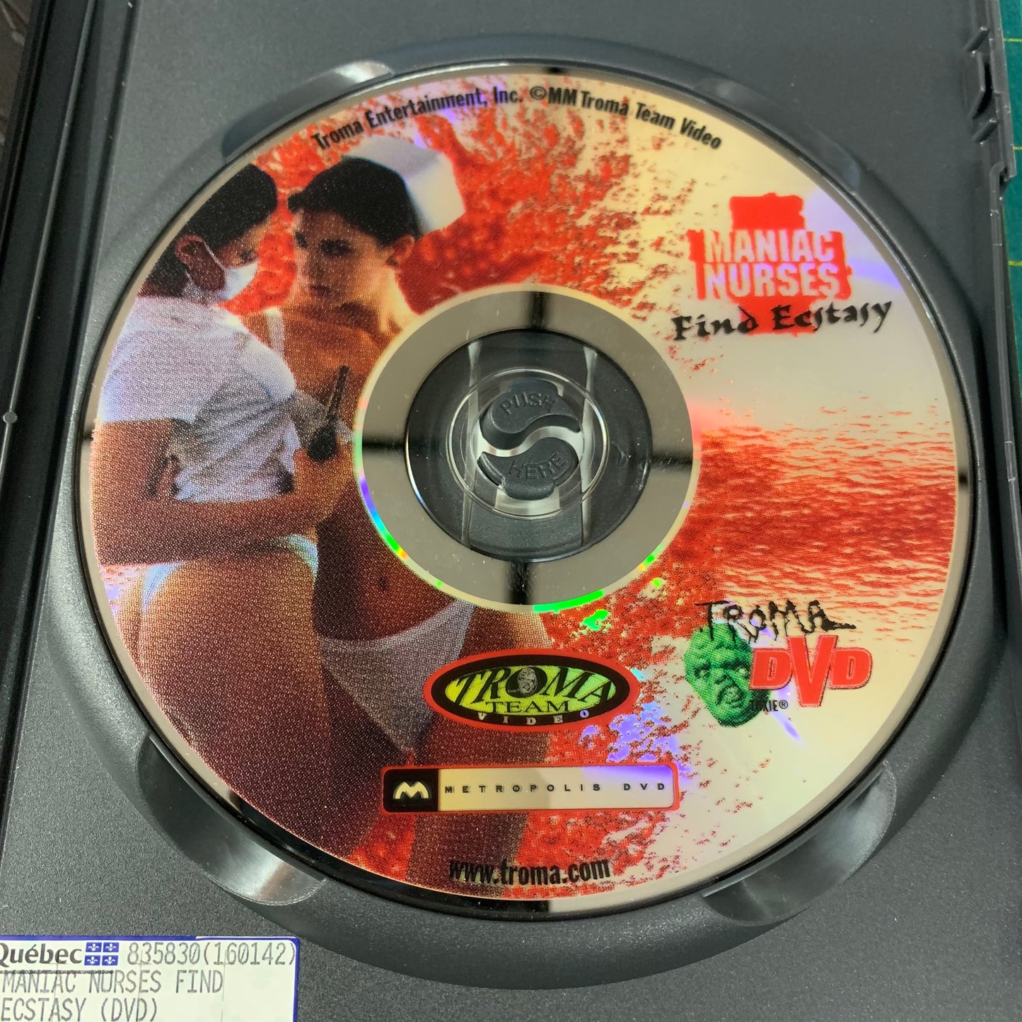 Maniac Nurses find Ecstasy (Troma)