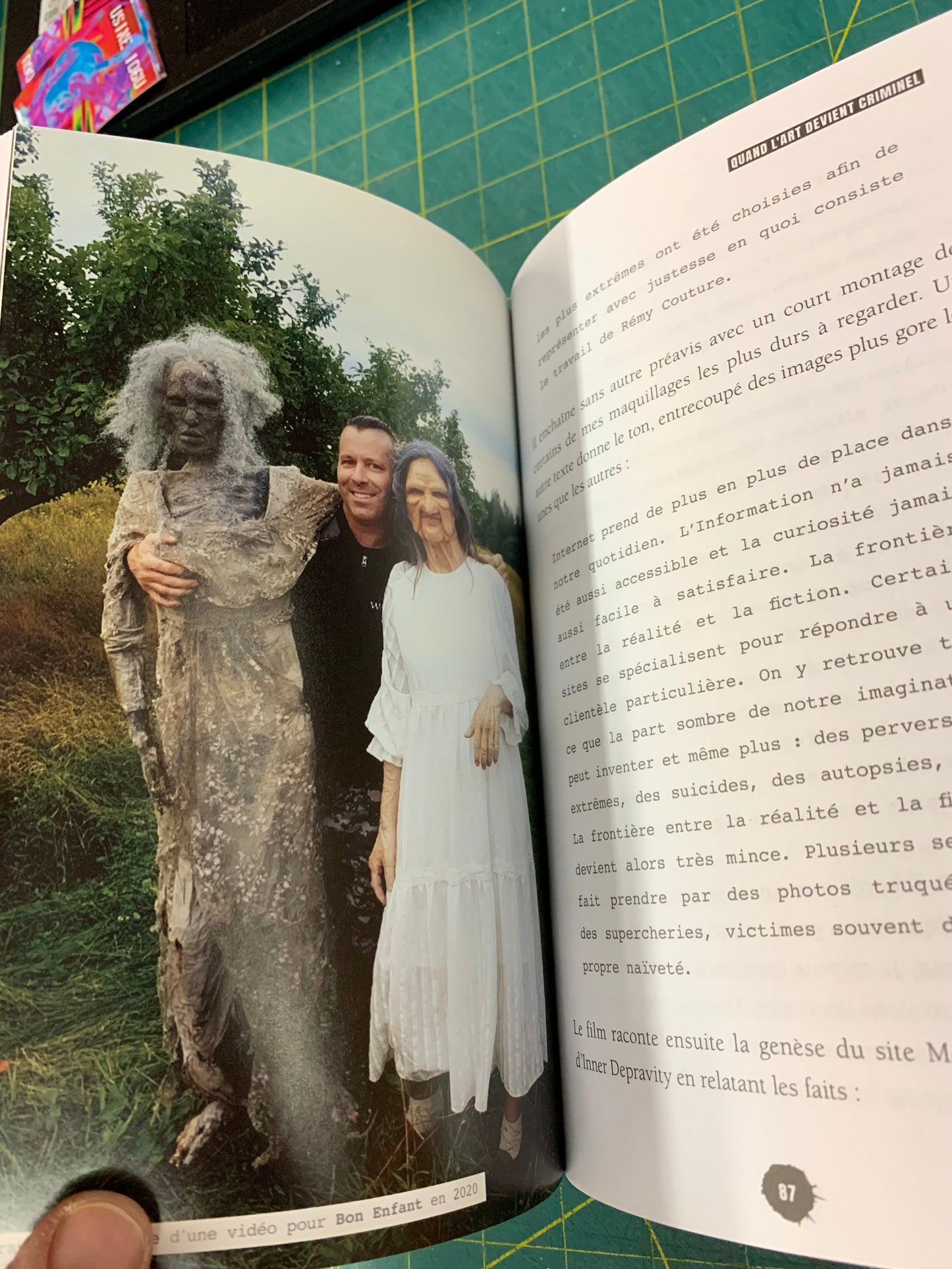 Le Maquilleur de l’Horreur — Rémy Couture