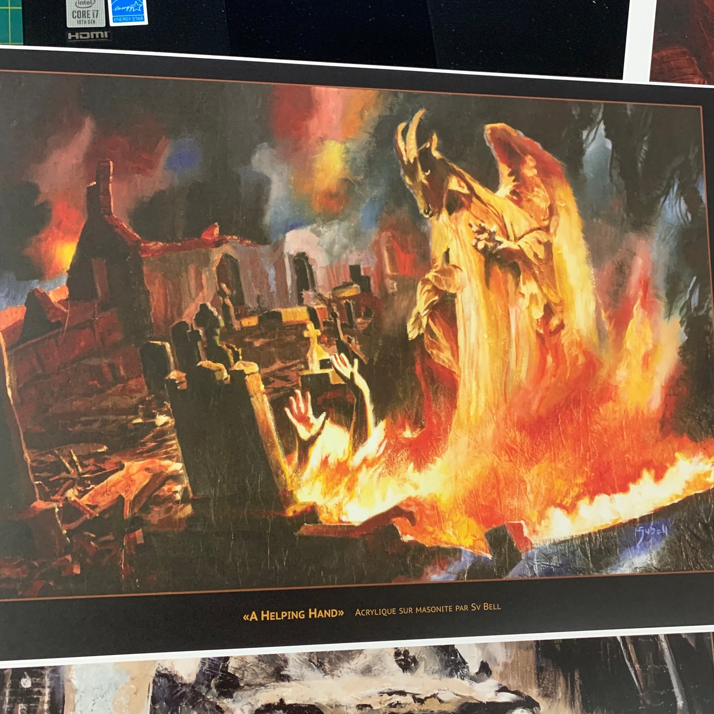 Lot 5 Affichettes Sv Bell (Set A)