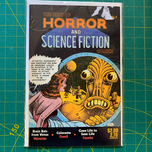 The best of horror and Science Fiction comics no. 1