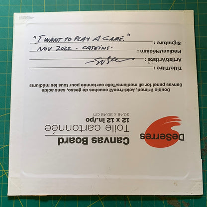 I want to play a game.