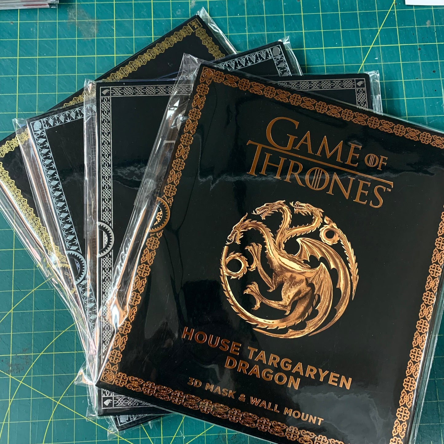 Série complète Game of Thrones 3D Masks (4 boxes)