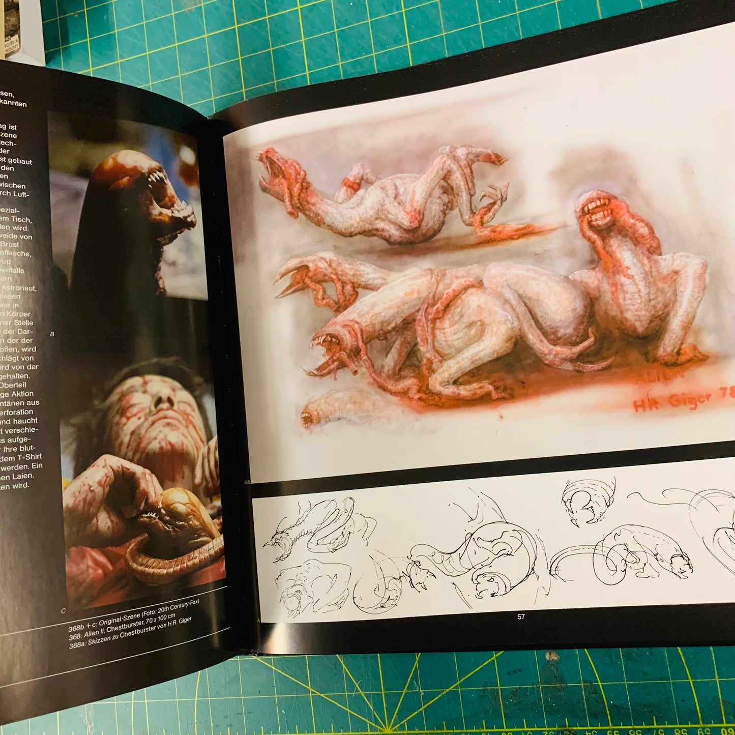 Giger’s Alien (hardcover, German ed.)