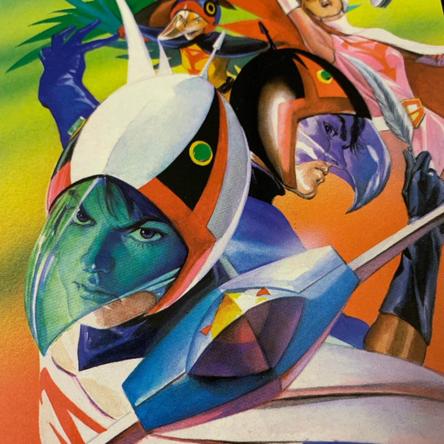 Lot 5 nos. Battle of the Planets
