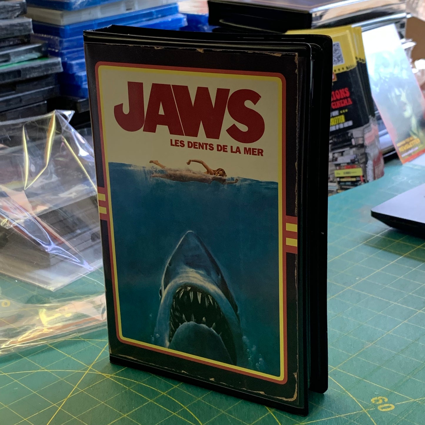 JAWS / Les Dents de la Mer (Bluray in VHS retro box)