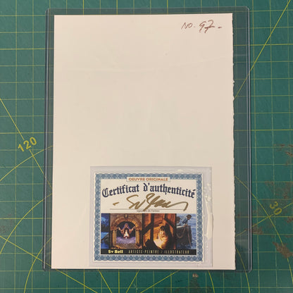 Dessin à la plume — No. 97