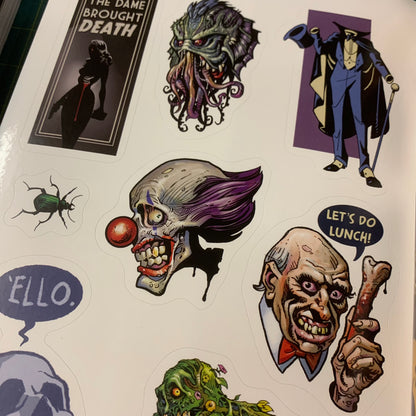 The Extreme Horror Sticker Book: 500+ Stickers