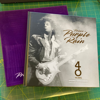 Prince and Purple Rain: 40 Years (Purple velvet slipcase)