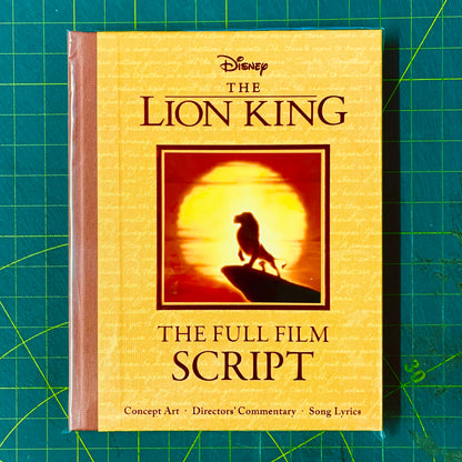 The Lion King — The Full Film Script