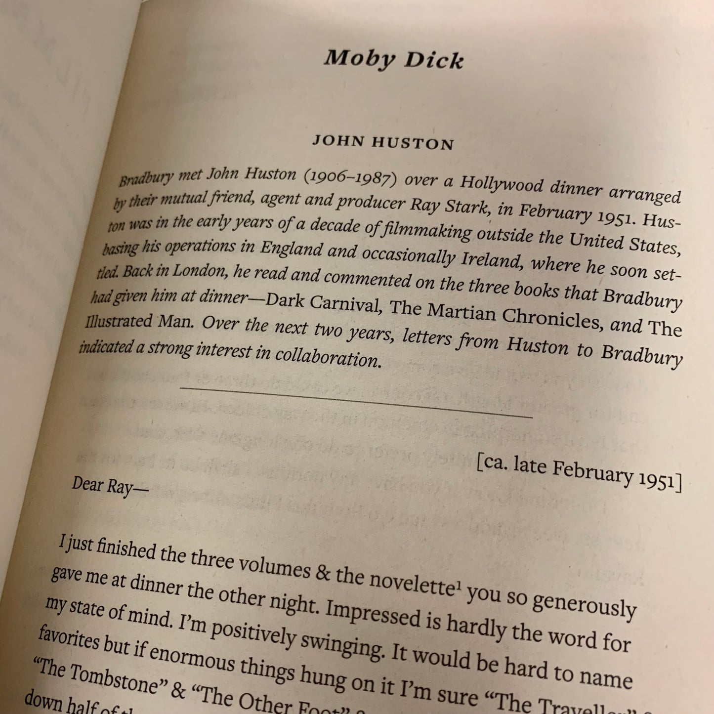 Remembrance — Selected Correspondence of Ray Bradbury