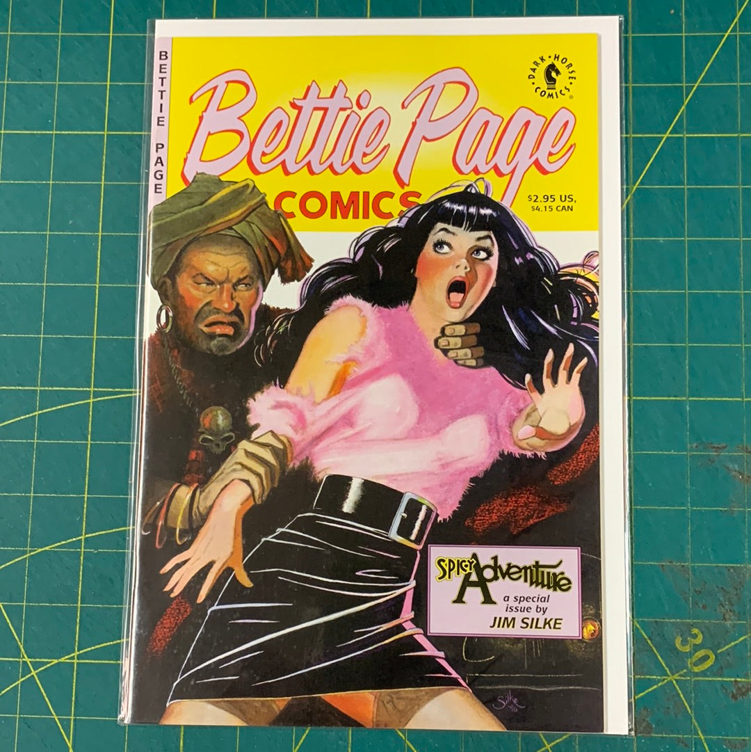 Bettie Page comics – spicy adventures