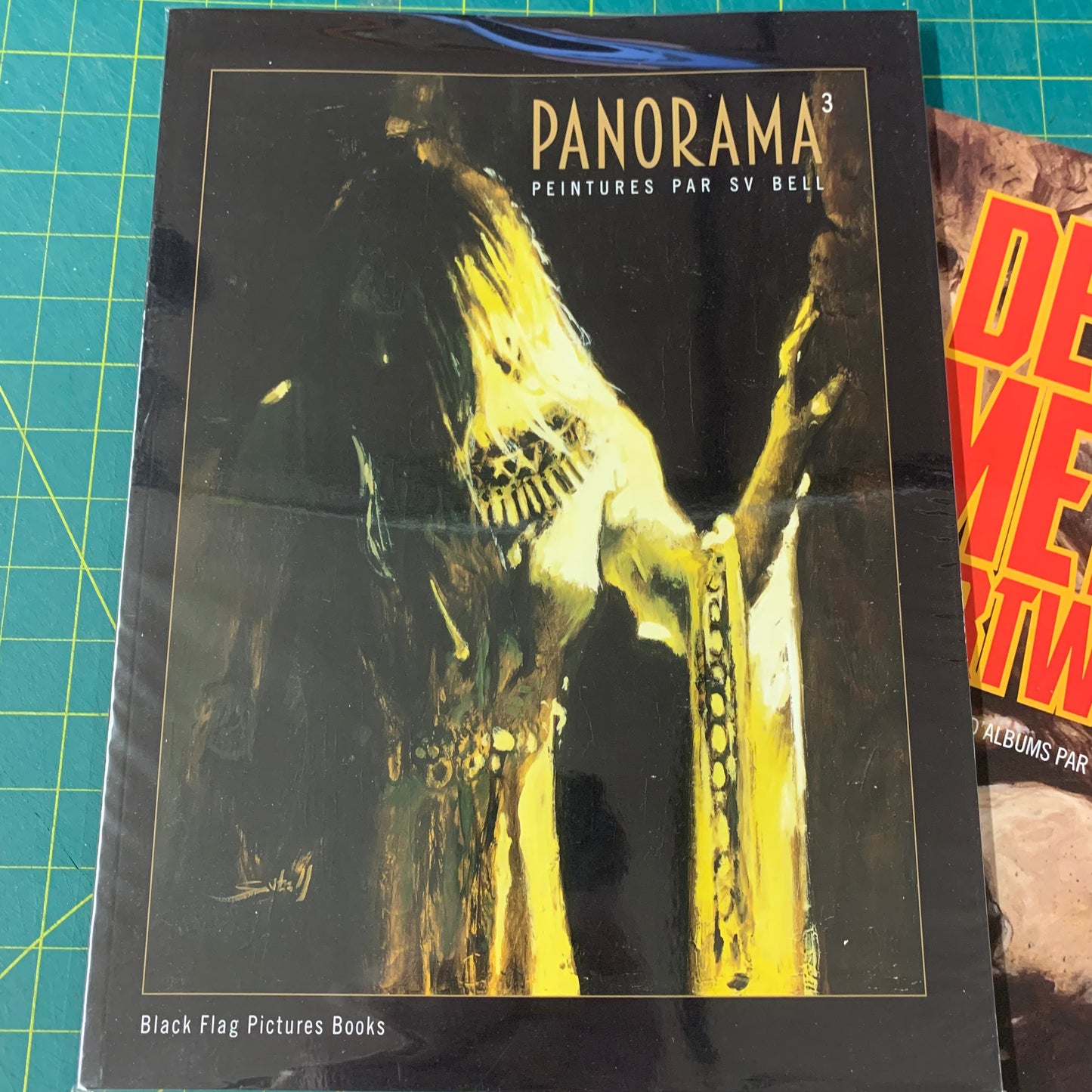 Lot 4 livres de peinture par Sv Bell