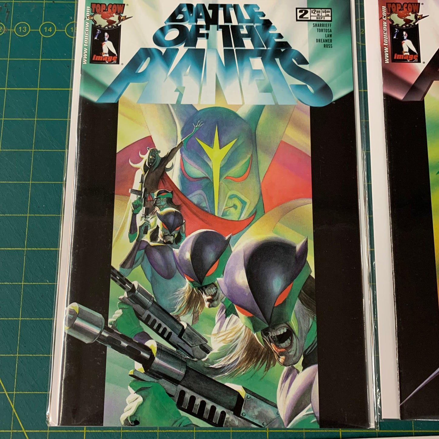 Lot 5 nos. Battle of the Planets