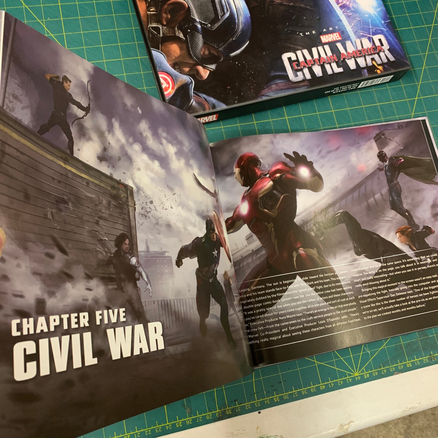 The art of Captain America Civil War (Slipcase)