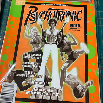 Lot 4 nos. Psychotronic Video