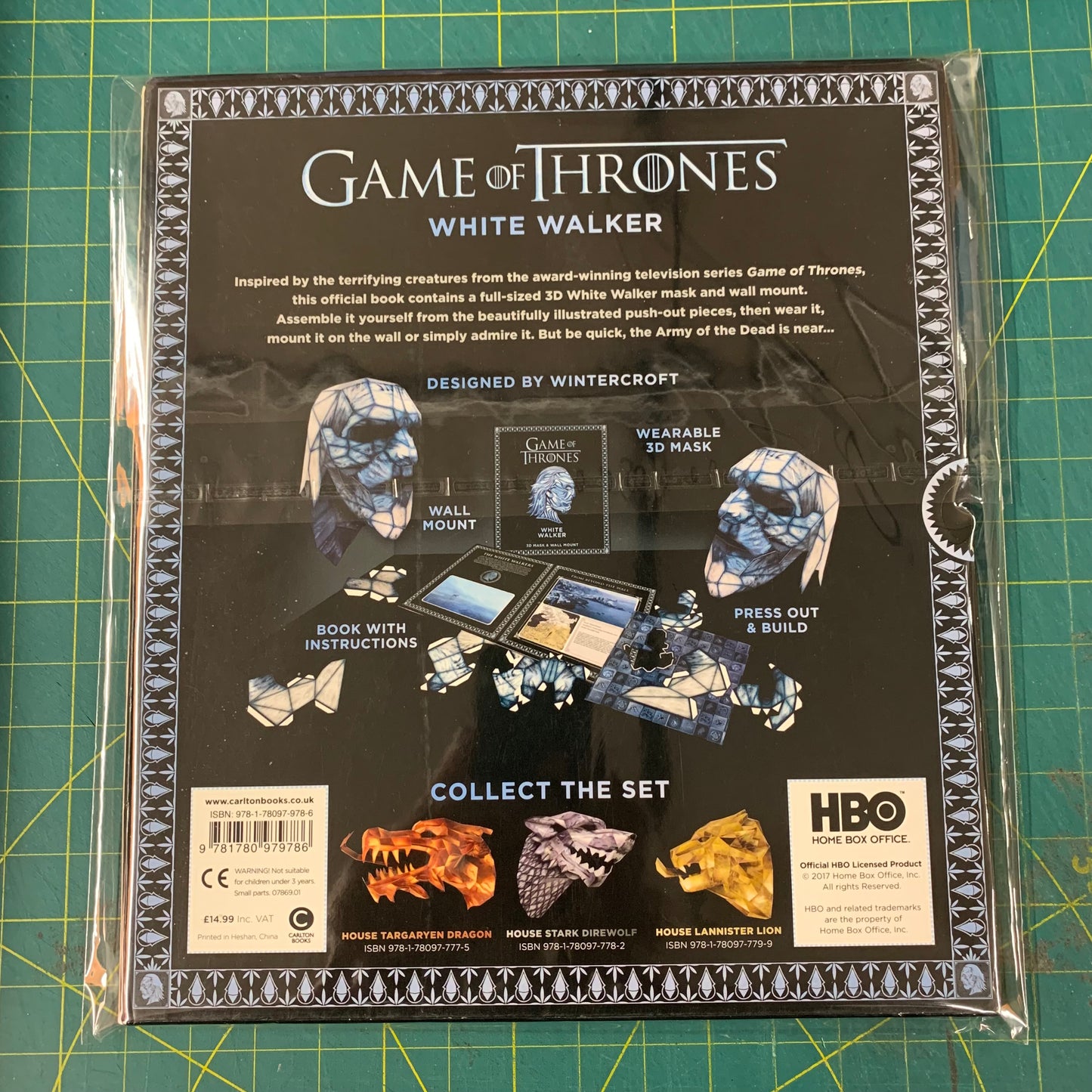 Game of Thrones 3D Mask (White Walker)