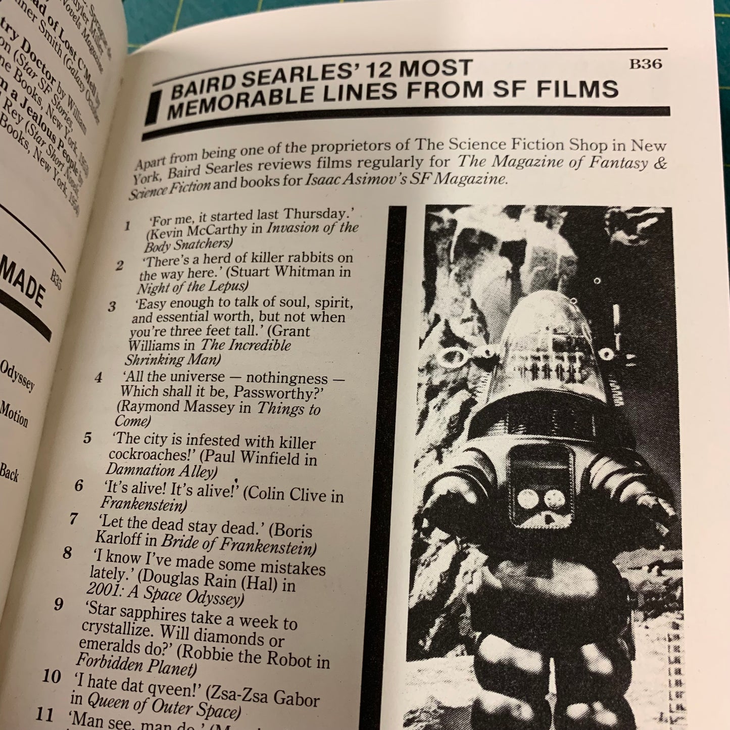 The Illustrated Book of Science Fiction Lists