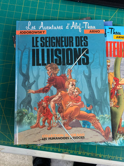 Les Aventures d'Alef-Thau, série complète! (Lot de 8 albums)