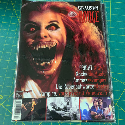 Lot 2 nos. Grausam Rouge