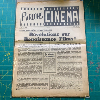 Journal Parlons Cinéma - Vol. 1 / No. 6 (Mars 1949)