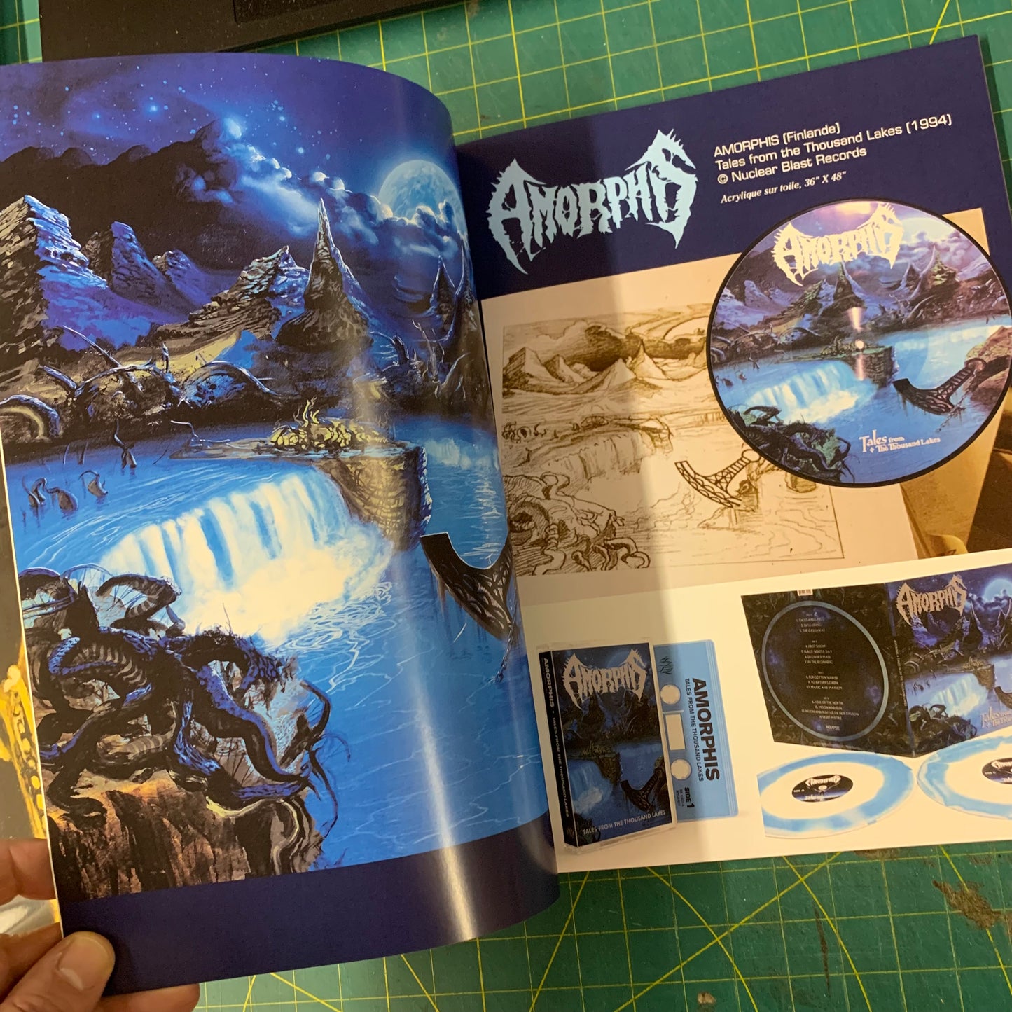 Lot 4 livres de peinture par Sv Bell