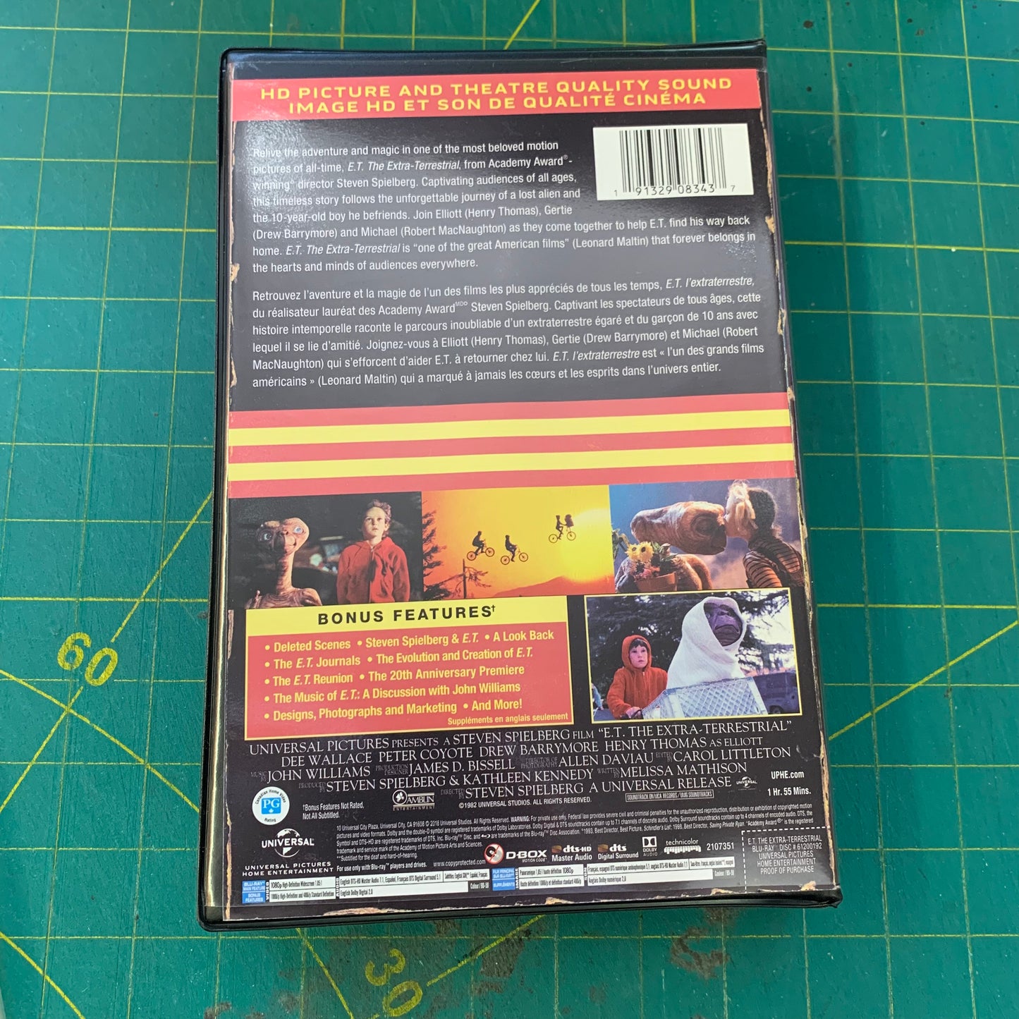 E.T. L'extraterrestre (Bluray in VHS retro box)