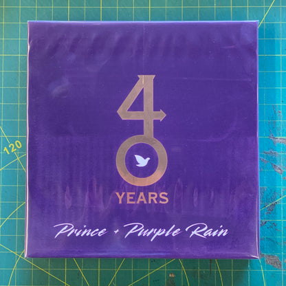 Prince and Purple Rain: 40 Years (Purple velvet slipcase)